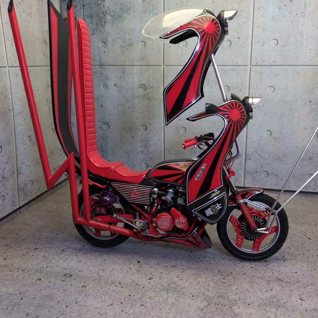 アオシマ製CBX400Fプラモデル