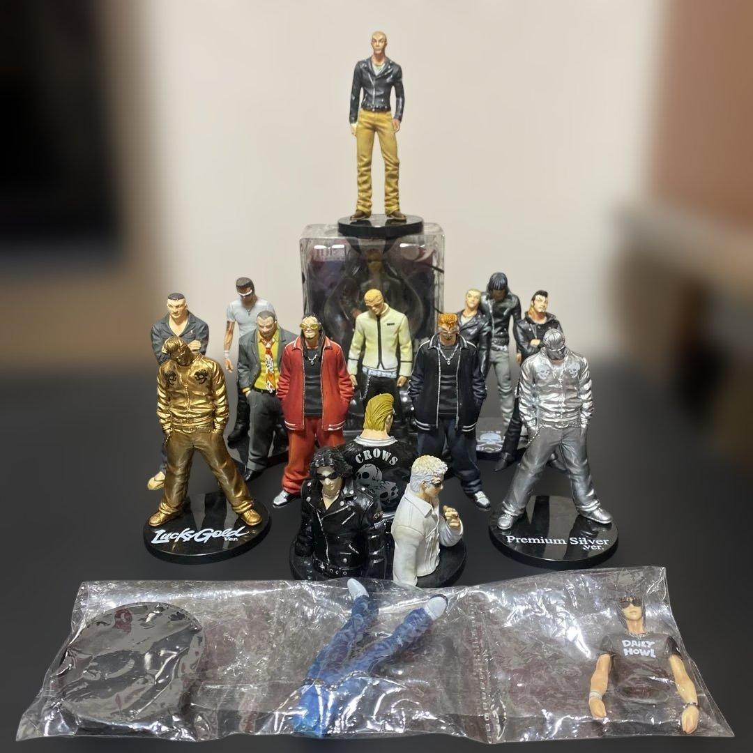 クローズ フィギュア　worst ブラックリスト　カスタム　15体セット室戸兄弟