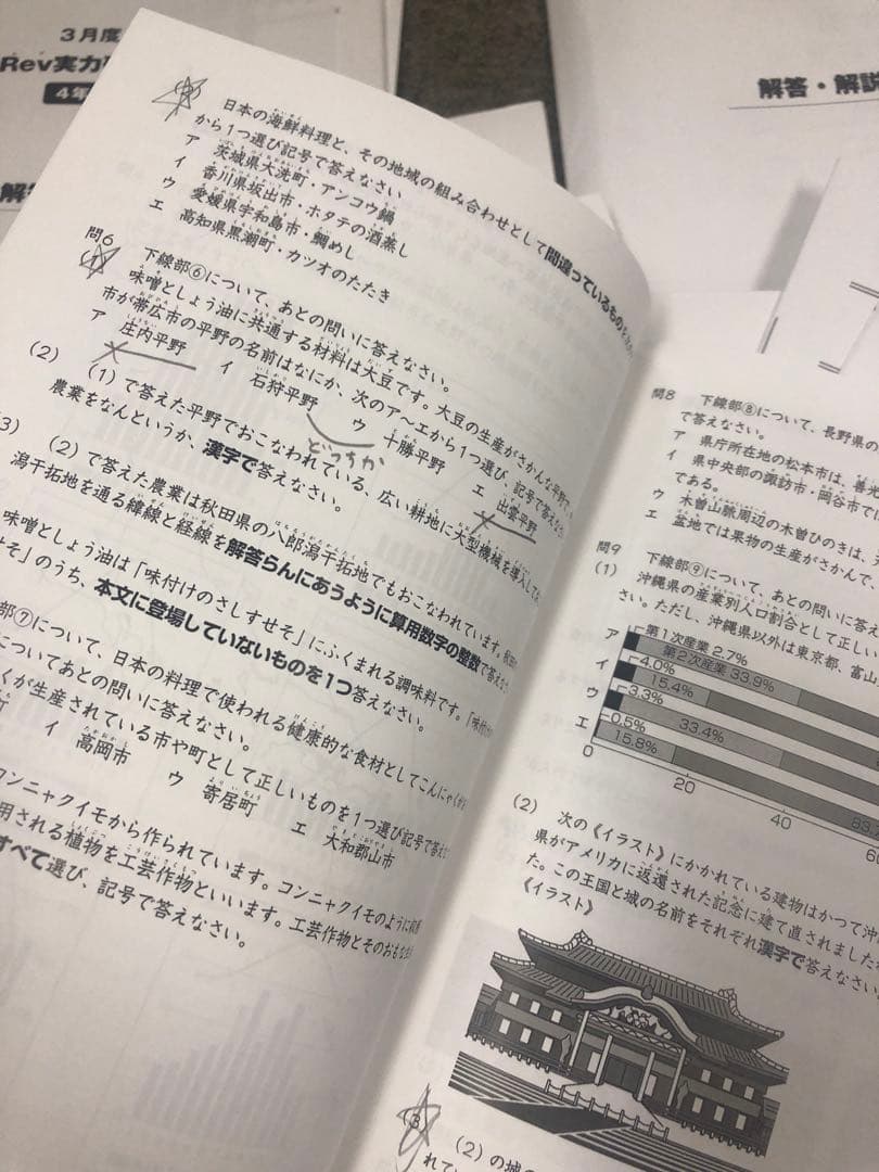 グノーブル　4年　グノレブ実力確認テスト　11回　2022年度版 原本