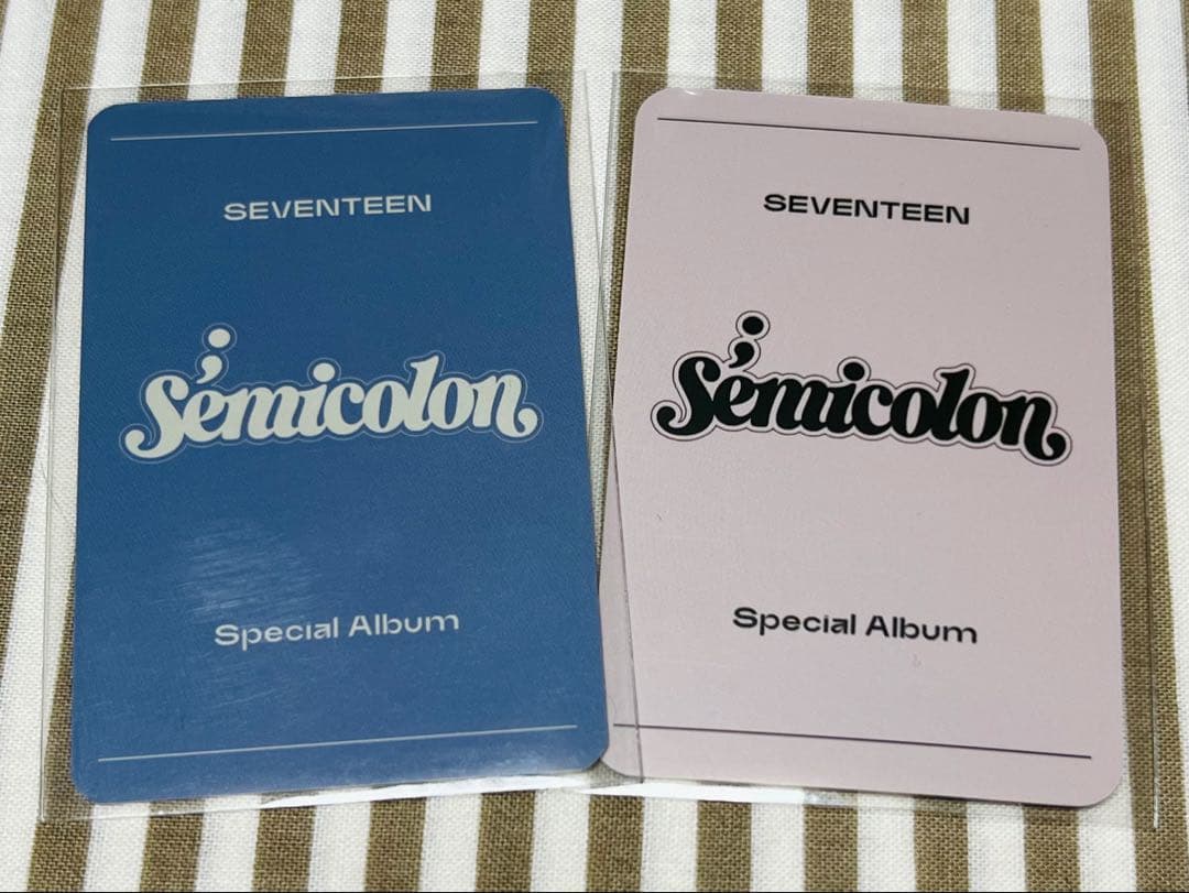 SEVENTEEN ウォヌ セミコロン ヨントン トレカ 2枚セット