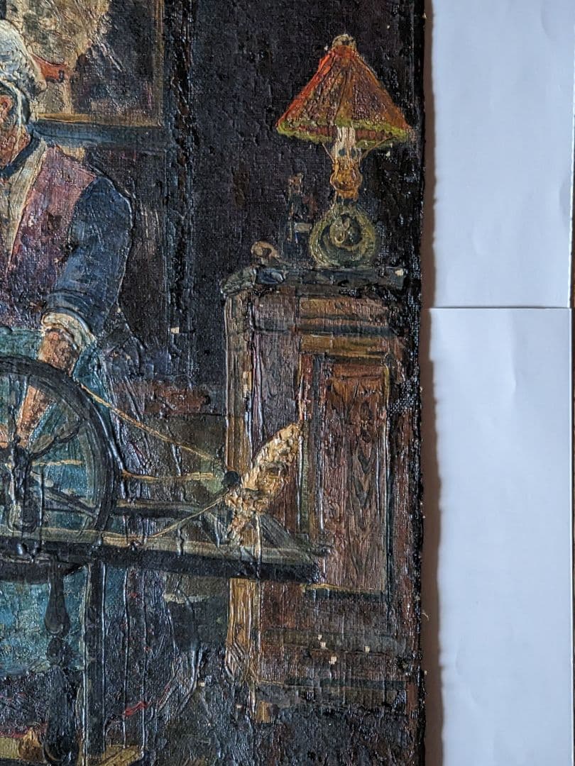 ♦西洋絵画 アンティーク 油彩画 古美術品 コレクション 骨董品 アンティーク