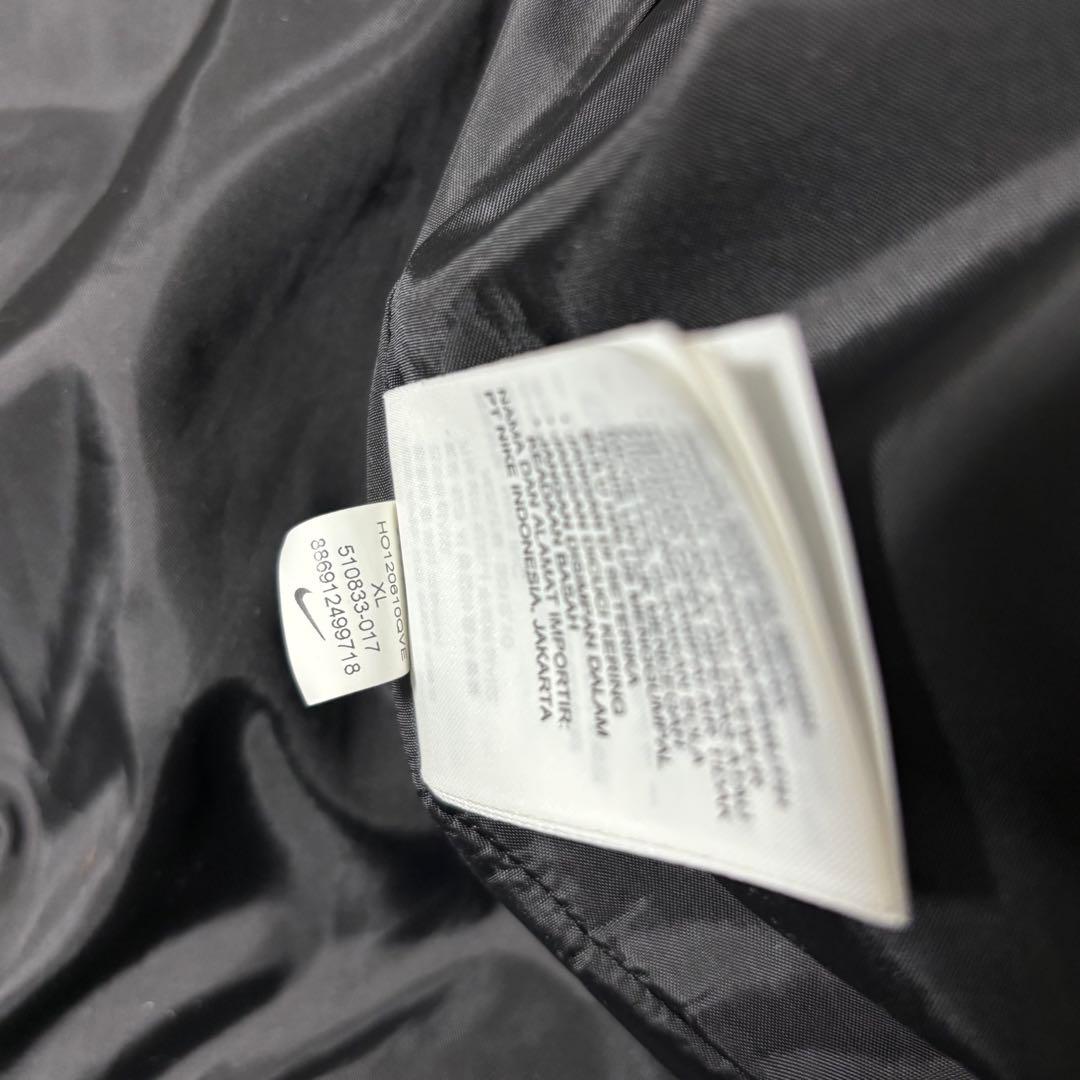 NIKE ナイキ ダウン ロング ベンチコート XL 黒