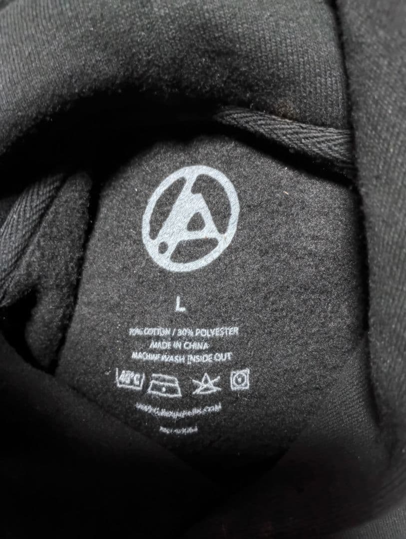 LINKIN PARK FROM　ZERO プルオーバーパーカー L新品