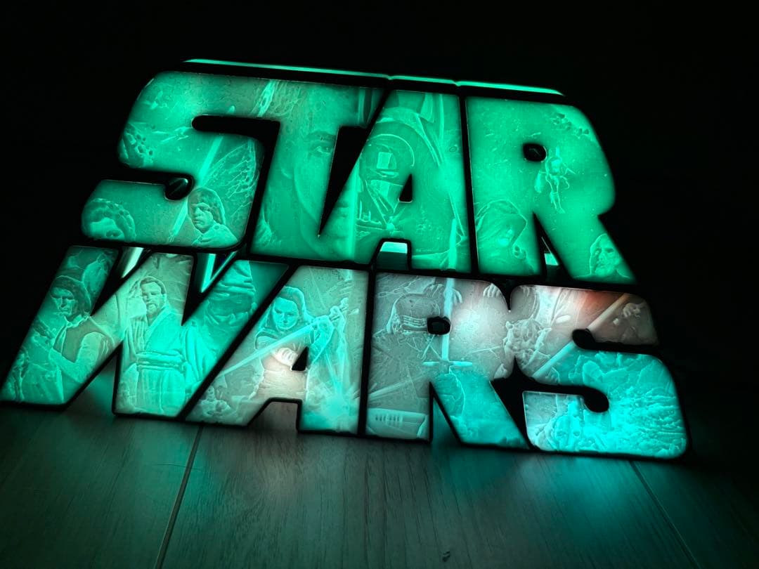 スターウォーズ STARWARS ライト リモコン付き 多色機能