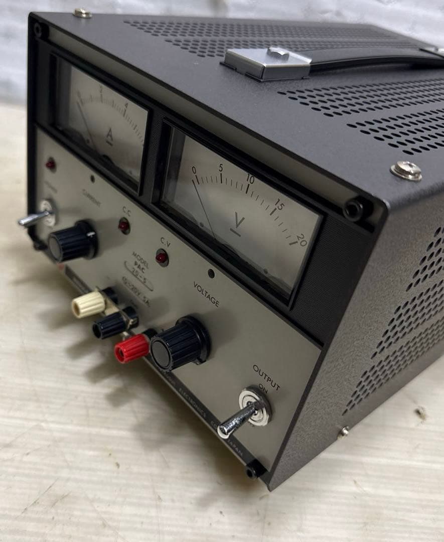 KIKUSUI MODEL PAC 20-5 0~20V 5A 可変安定化電源