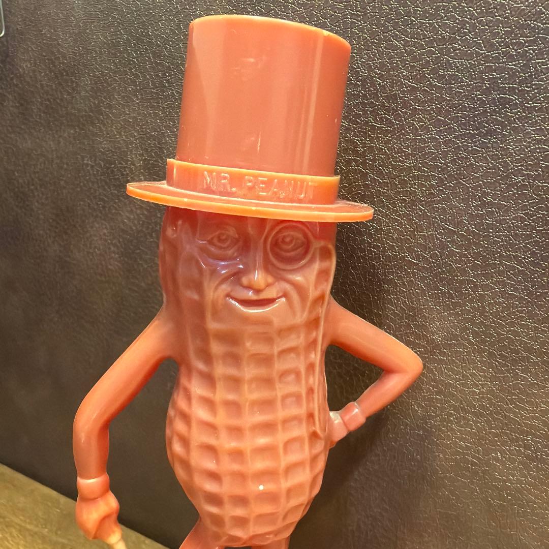 ミスターピーナッツ ビンテージバンク 貯金箱 アドバタイジングフィギュア赤