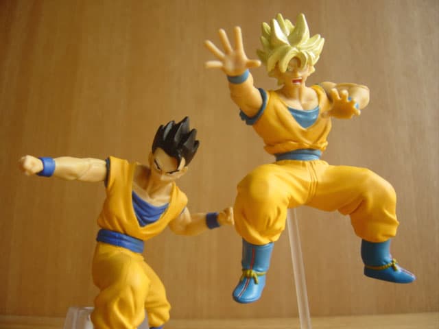 ♯Efd19AZプラスHGPLUSドラゴンボールZアクションポーズ2人気4種