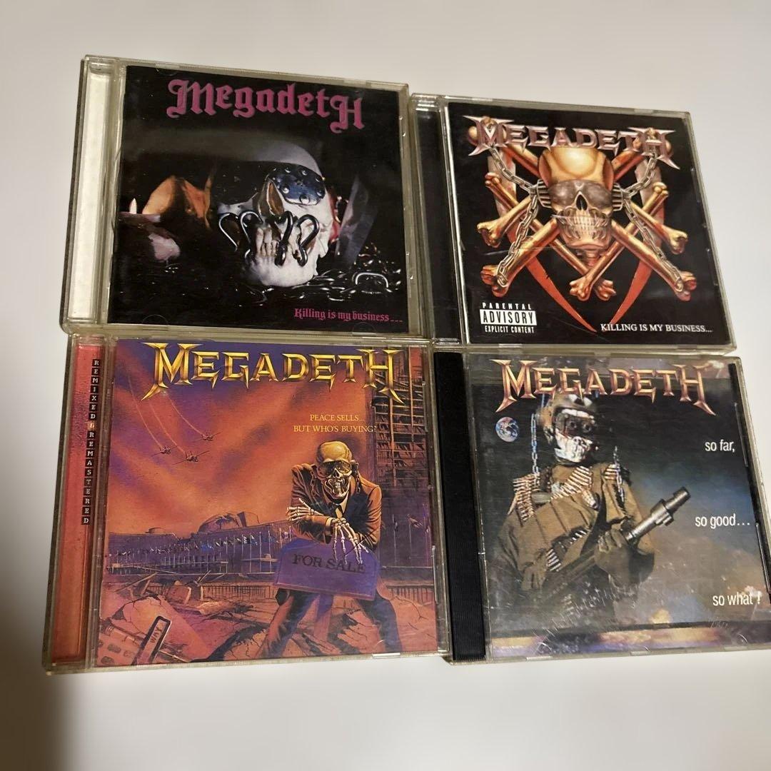 MEGADETH メガデス　CD/DVDセット