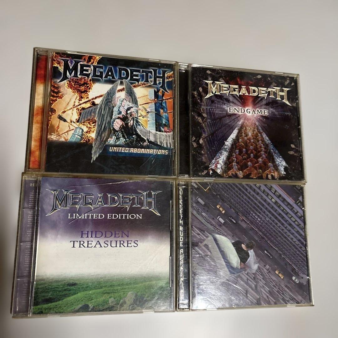 MEGADETH メガデス　CD/DVDセット