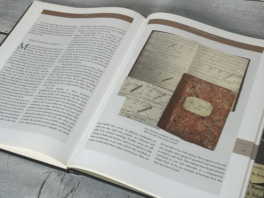 アート・デザイン・音楽 Quaker School Girl Samplers fromAckworth