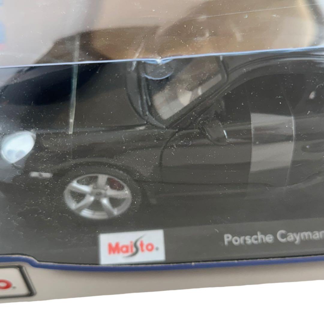 Maisto Porsche Cayman S ミニカー 黒