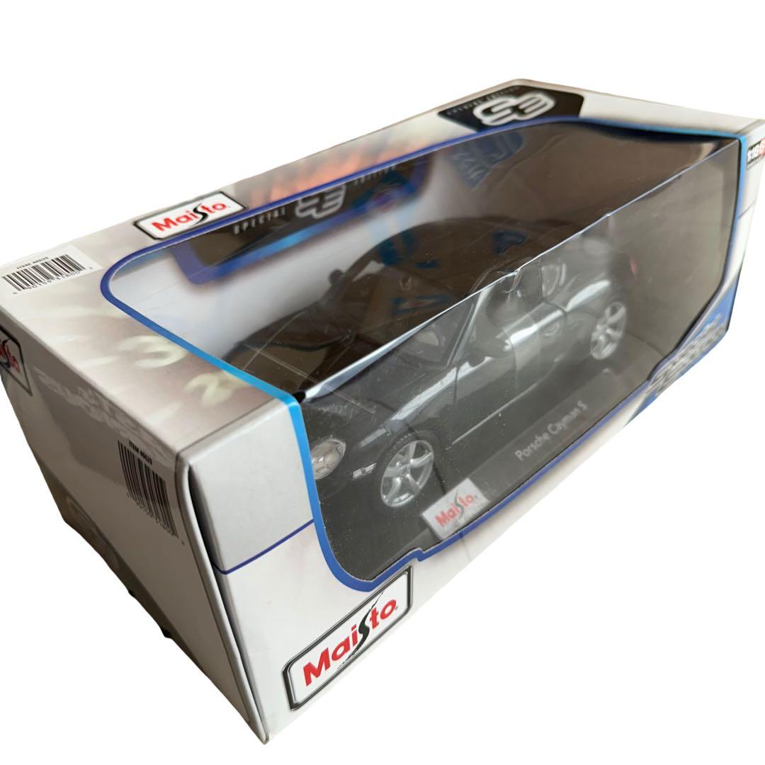 Maisto Porsche Cayman S ミニカー 黒