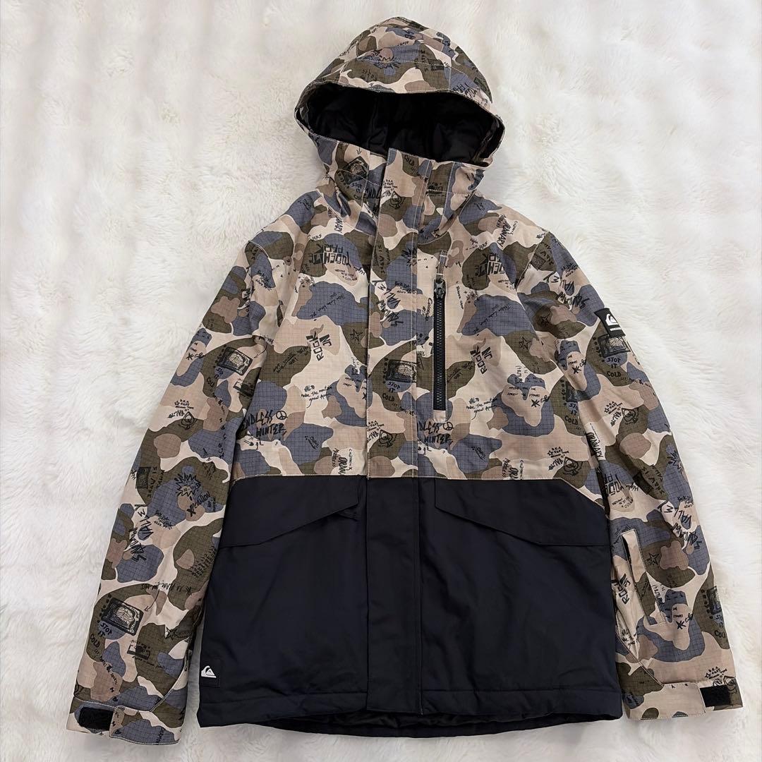 美品　QUIKSILVER スノーボードウェアセット　スノーウェア　160