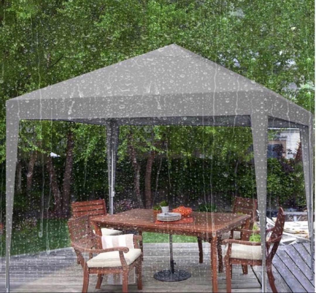 タープテント ワンタッチ3段階調節 UVカット 耐水 アウトドア 収納ケース付