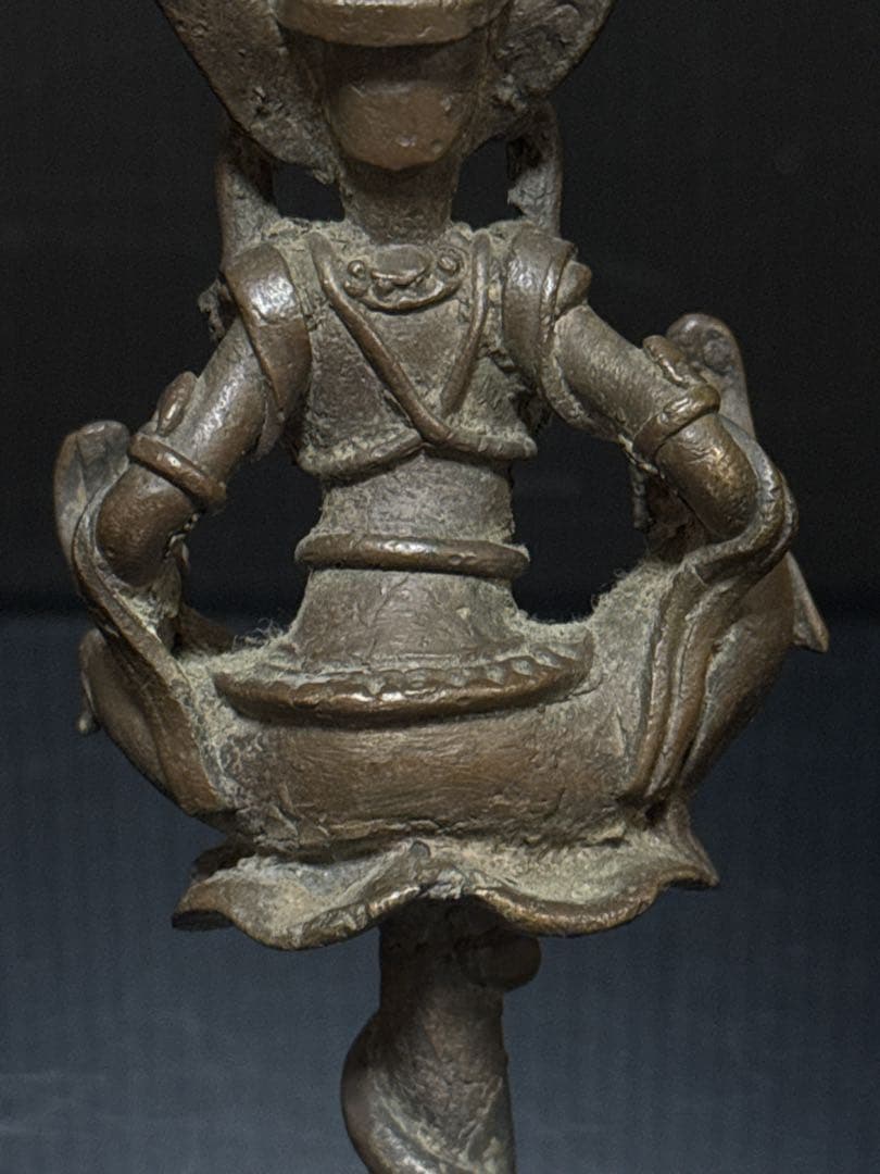 時代 古作 仏教美術 古銅 銅製 小乗仏教 菩薩 梵天像 仏像
