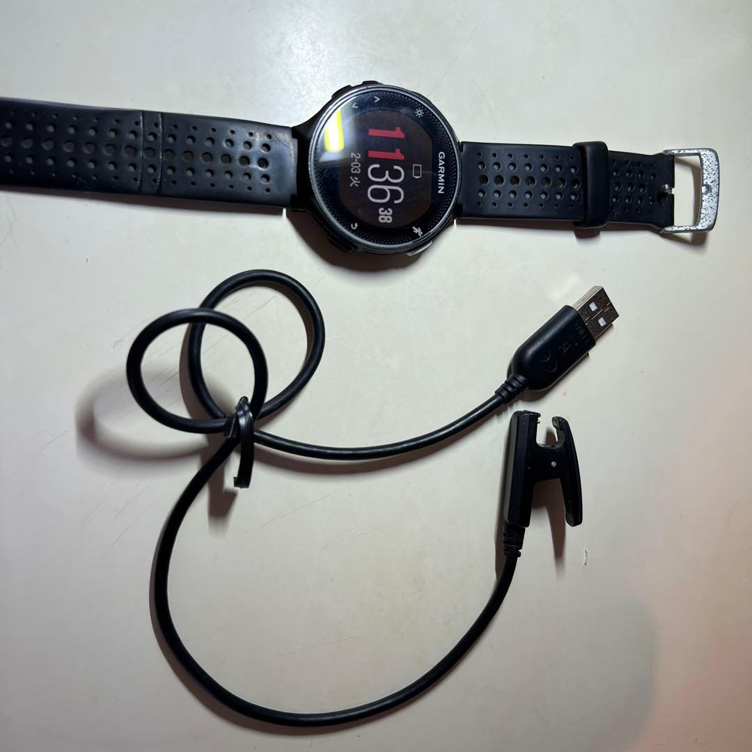 GARMIN スマートウォッチ ブラックforeathlete230J