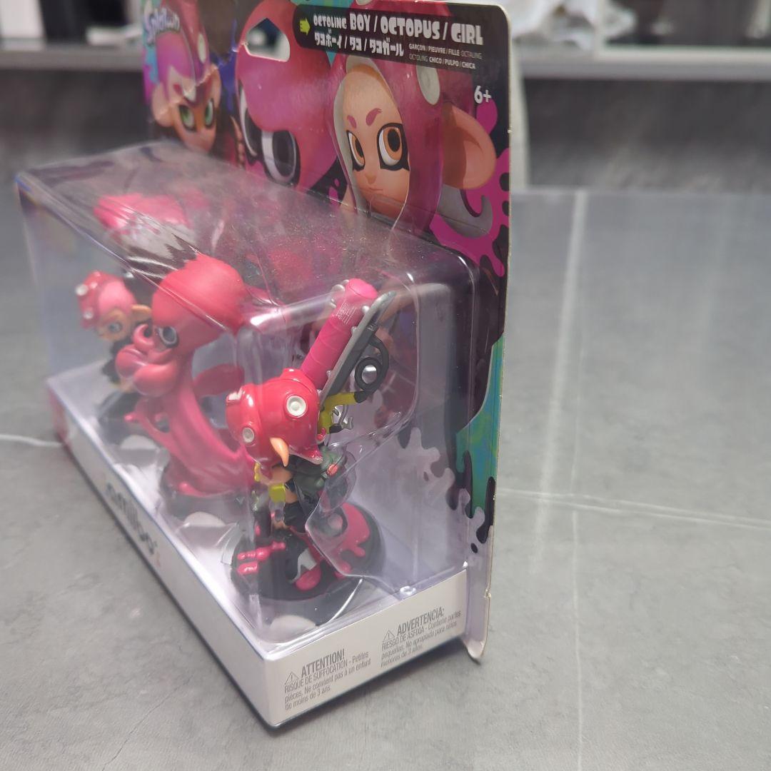 AMIIBO トリプルセット タコガール タコ タコボーイ(スプラトゥーンシリ…