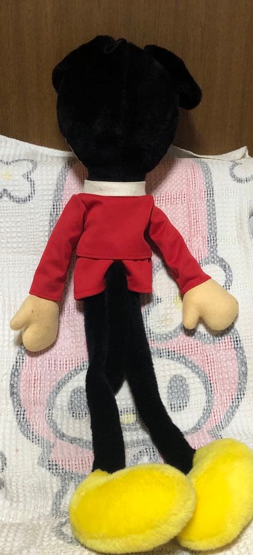 昭和レトロ　ヴィンテージ ミッキーマウス　サンアンドスター製　ぬいぐるみ　2こ