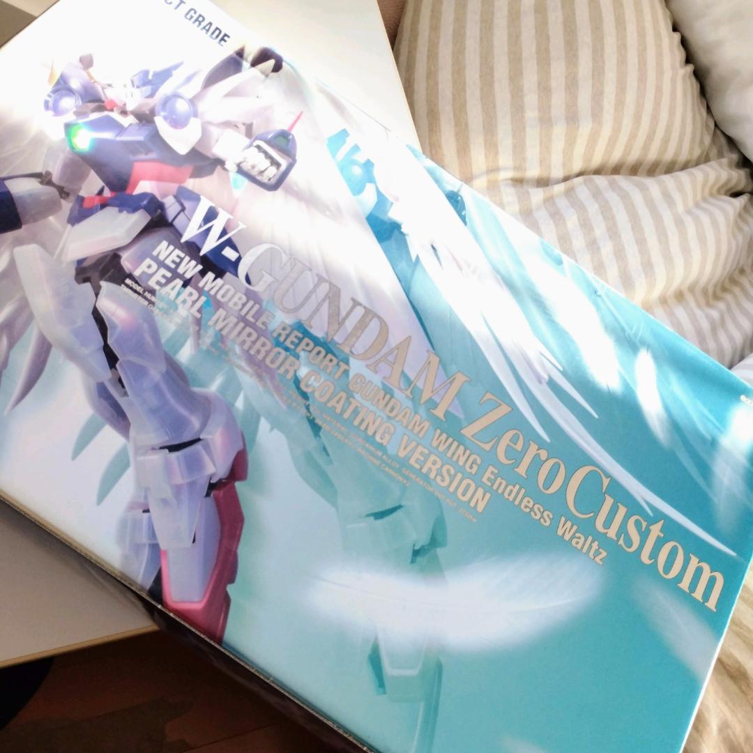 未組立★超レア★PG★1/60★ウィングゼロカスタム★パールミラーコーティング