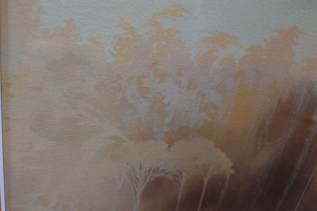 ミッシェル・バテュ 「神秘の出来事」絵画 リトグラフ 版画 ジクレ