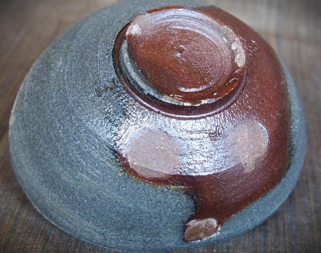 希少作★鯉江明【父＆師：鯉江良二】St. JOHN手茶碗B★共箱