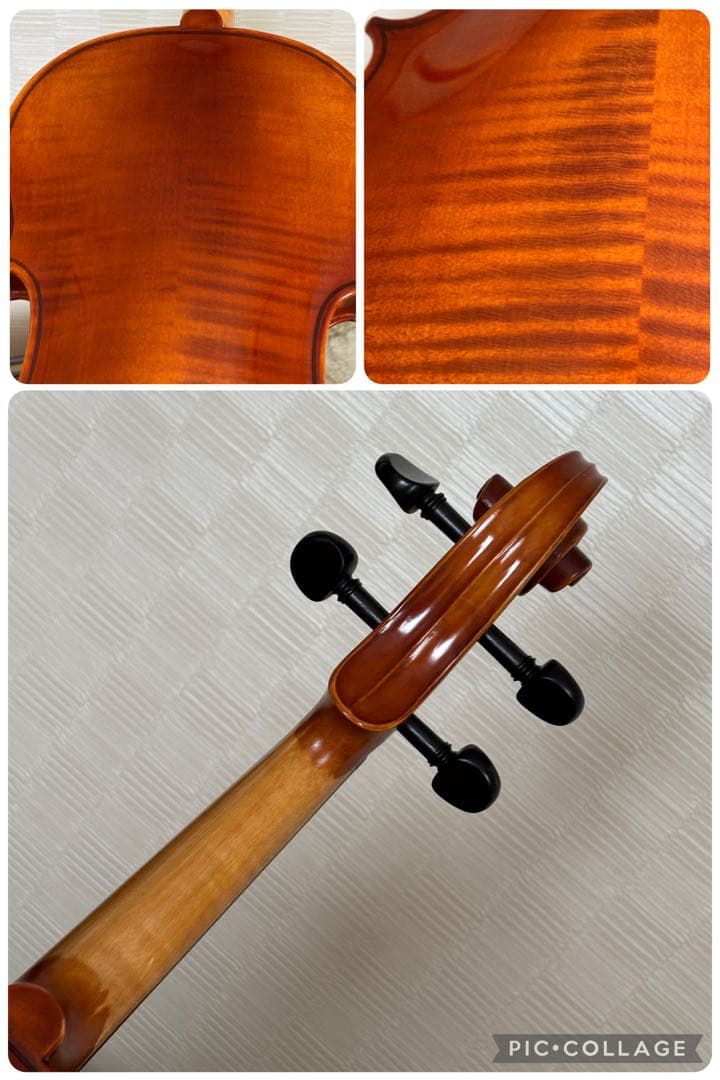 【極美品】スズキ　ビオラ　No.2 2002年　15.5インチ　虎杢