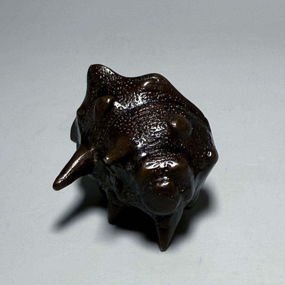 一ノ瀬宗辰　六種蓋置　五徳　三葉　一閑人　栄螺　三人形　蟹　千利休　高岡金工師