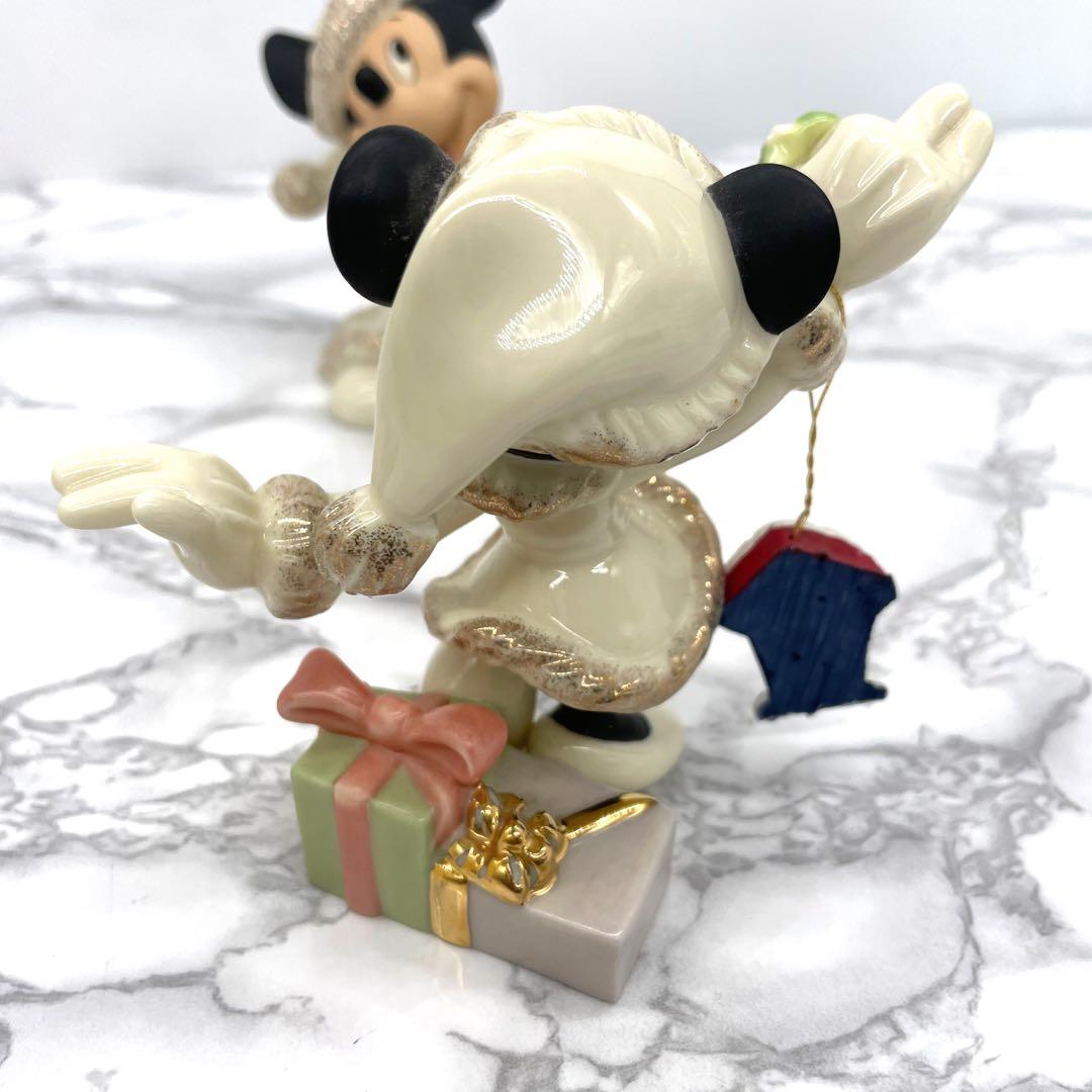 レノックス LENOX ディズニー　クリスマス　ミッキー&ミニー限定品