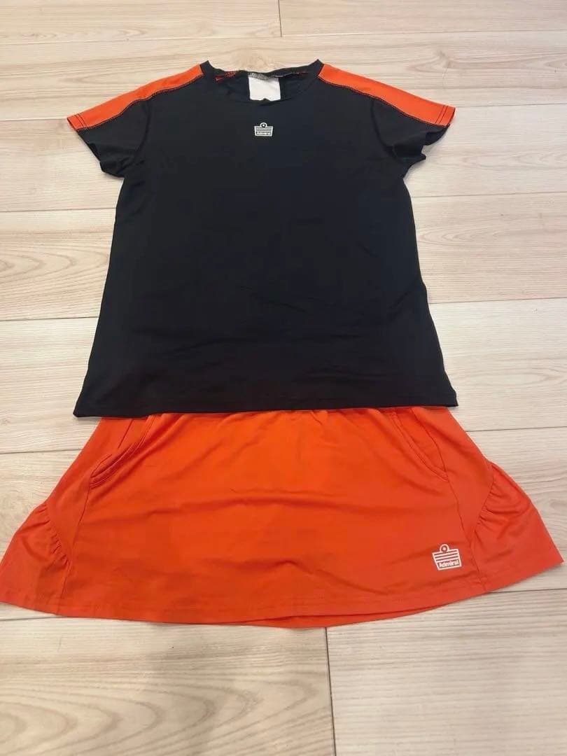 Admiral テニスウェア Tシャツ スカート セットMサイズ