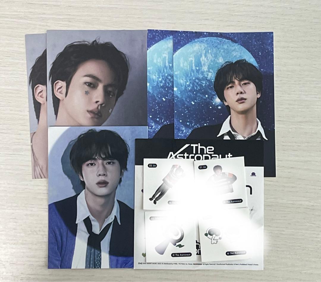 BTS JIN ジン　The astronauts 封入　特典　トレカ　コンプ