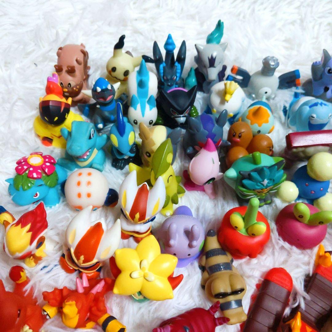 初期ポケモンキッズ まとめ売り ポケモン ソフビ クリア 当時物 217体