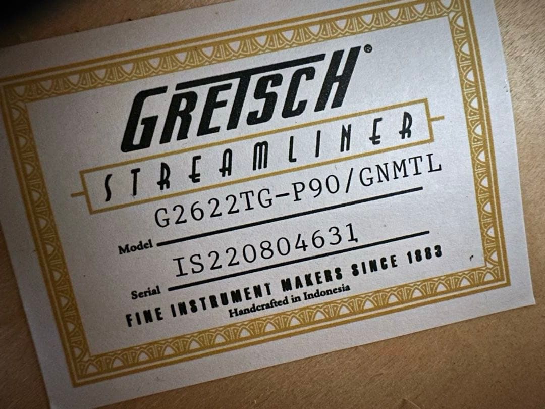 GRETSCH G2622TG-P90 ソフトケース付き