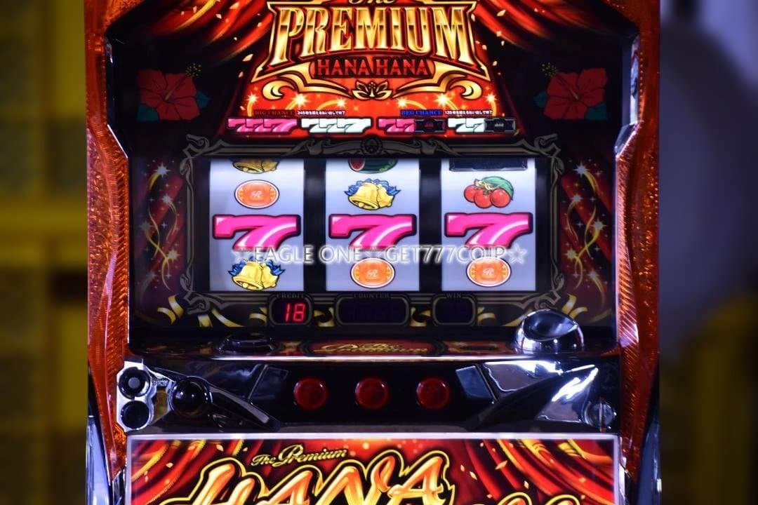 【名機】★プレミアムハナハナ/DX30★パイオニア★沖スロ★5号機★ジャンク★