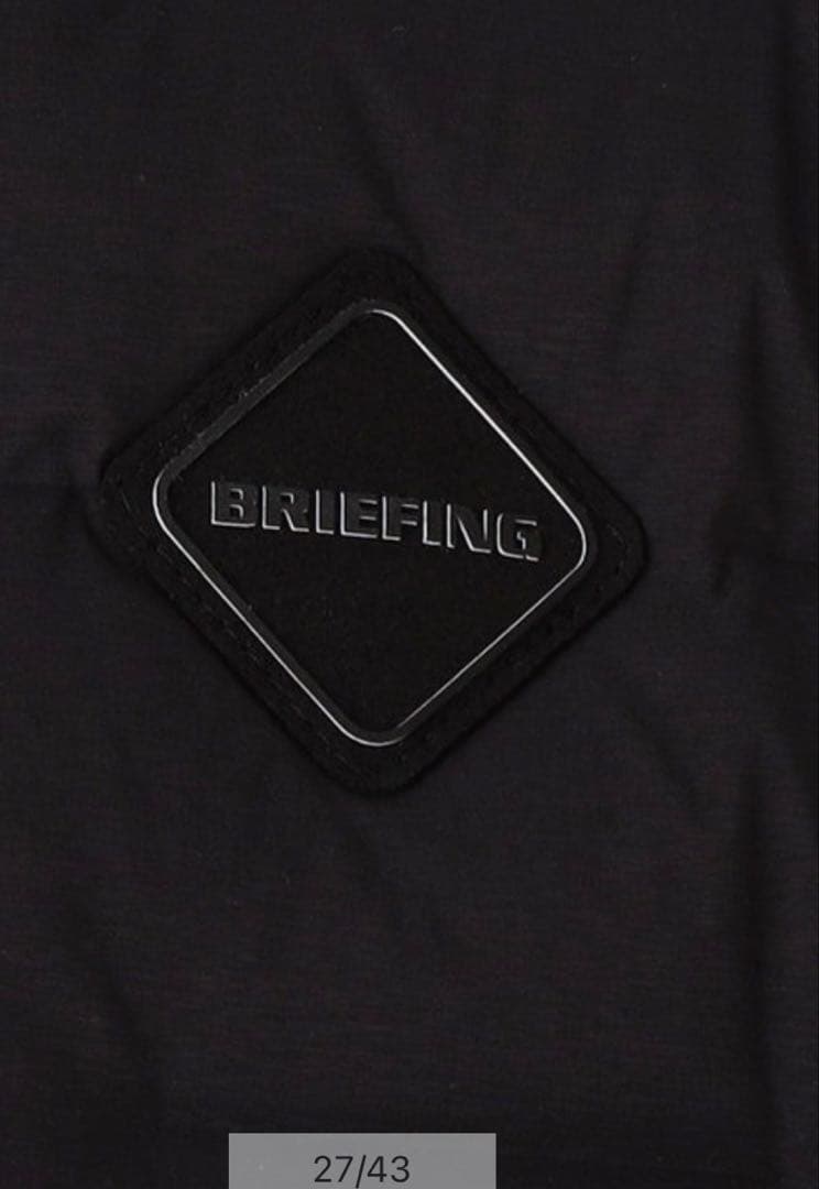 BRIEFING 2025ver.クルーネックハイブリッドダウンジャケット