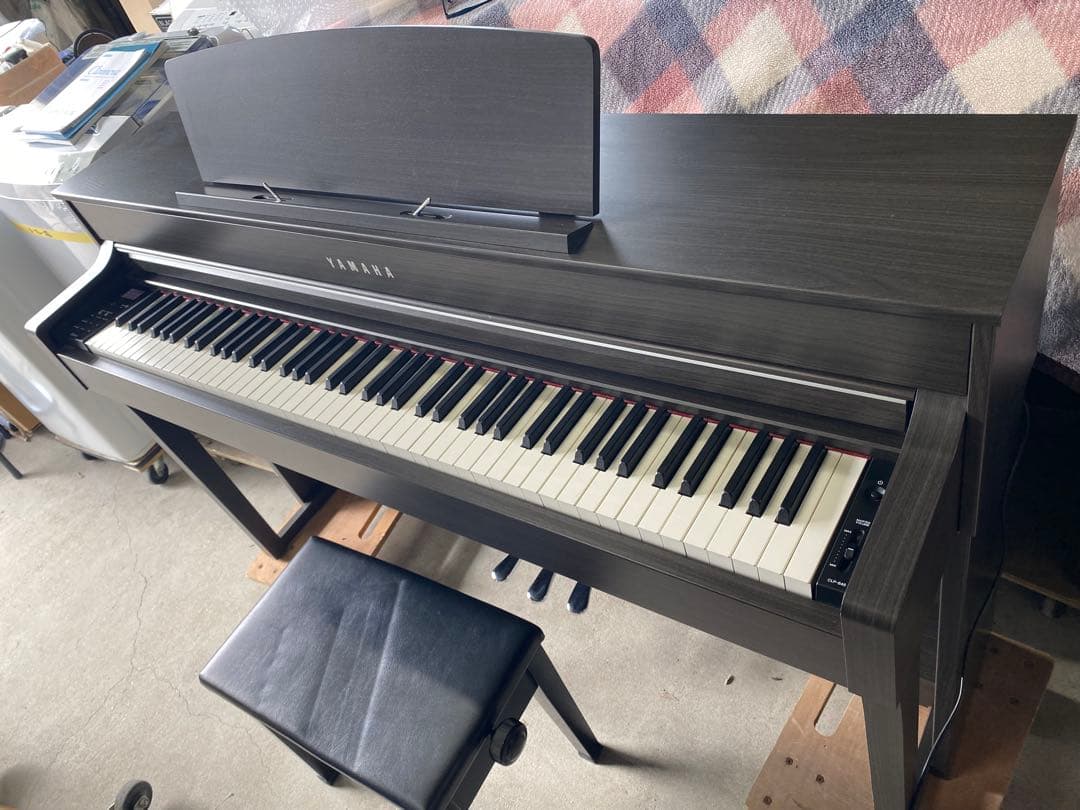 鍵盤メンテナンス済タッチ新品 ヤマハ クラビノーバclp-645DW 2018年