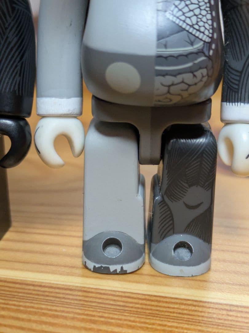 ベアブリック　KAWS BE@RBRICK　a-nation　人体模型セット