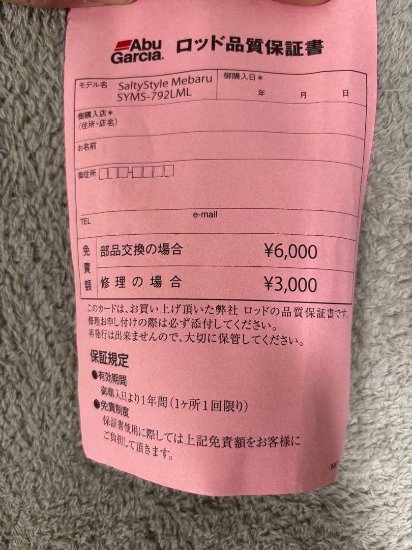 ソルティースタイル　メバル