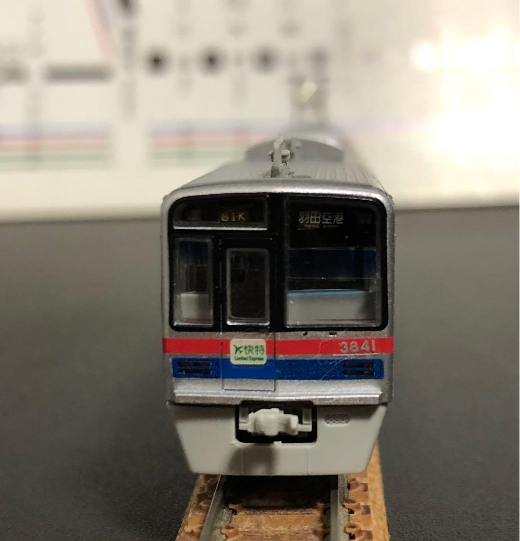 管理番号1593 京成3700形Nゲージ塗装済キット 素人組立品4両