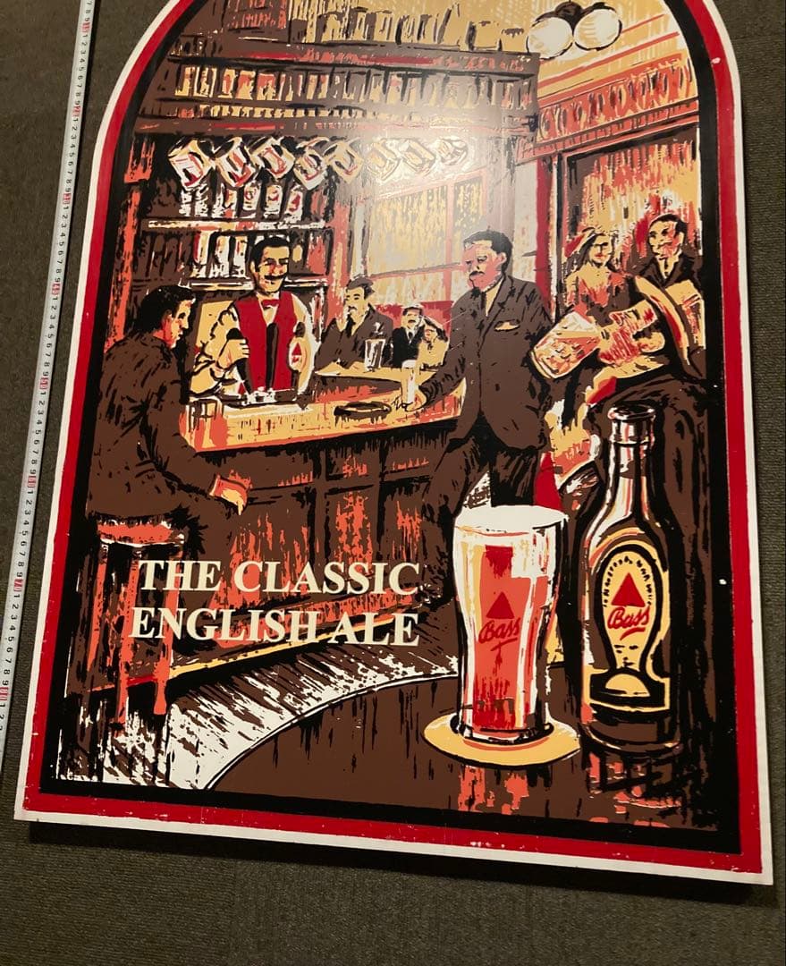 アンティーク 木製 看板 レトロ イギリス 絵画 オブジェ 雑貨 バー ガレージ