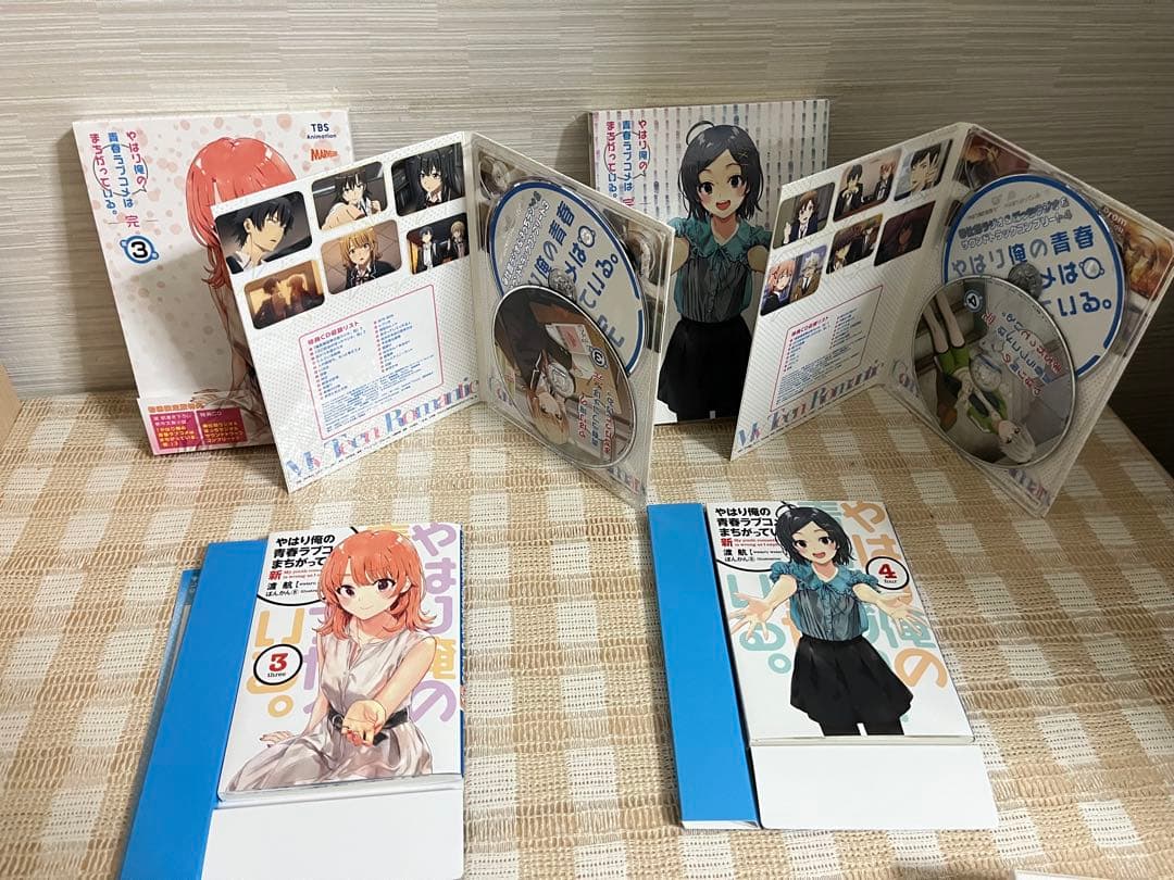 小説付　やはり俺の青春ラブコメはまちがっている。完　初回全6巻セット DVD