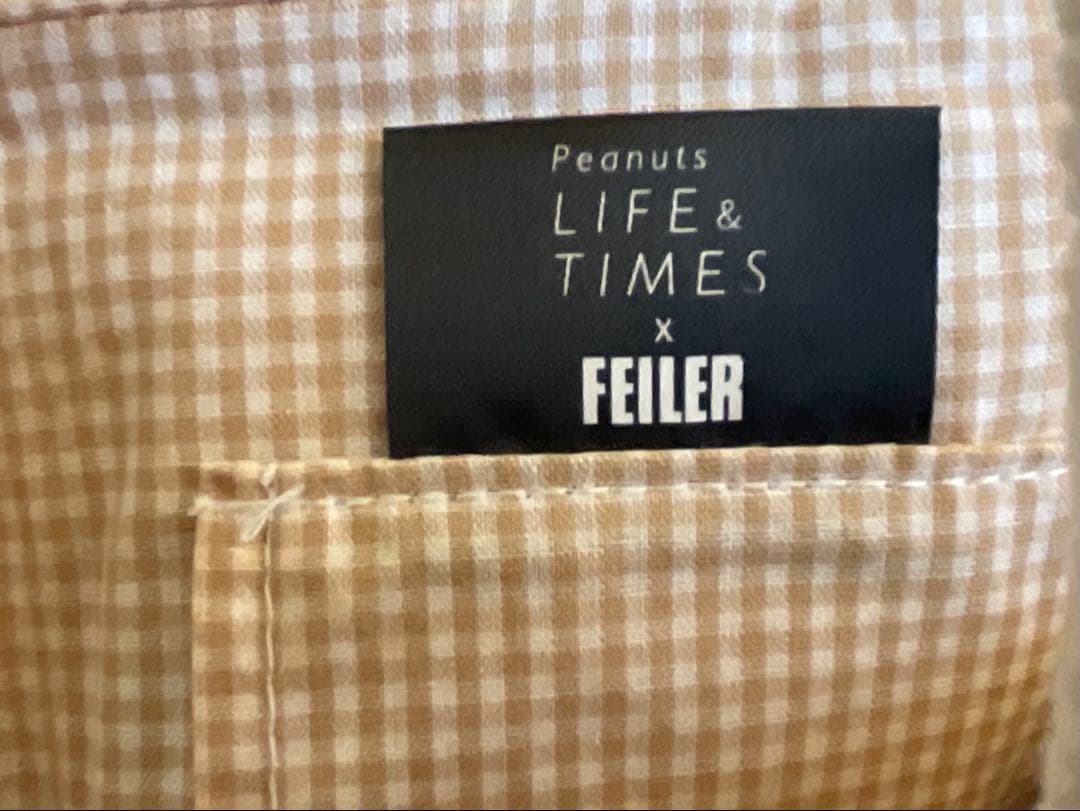 PEANUTS LIFE & TIMES × FEILER阪急　限定トートバッグ