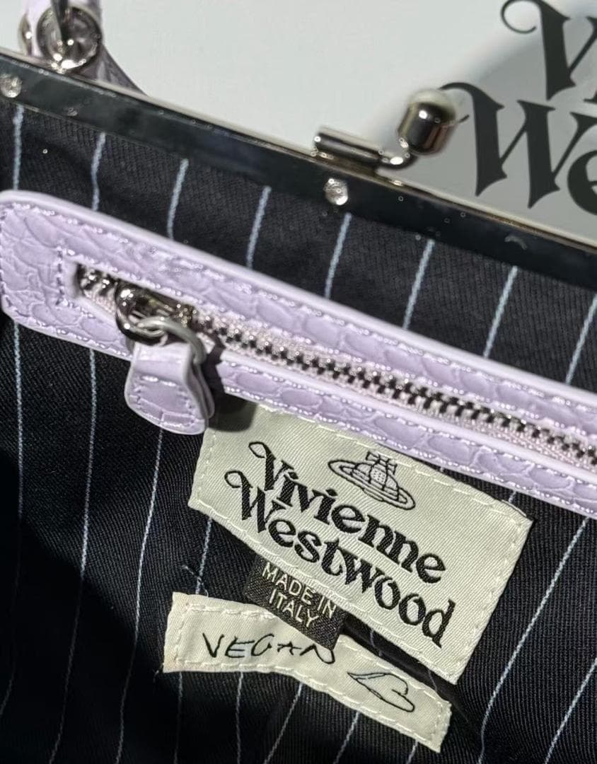 Vivienne Westwood ラベンダー ハンドバッグ