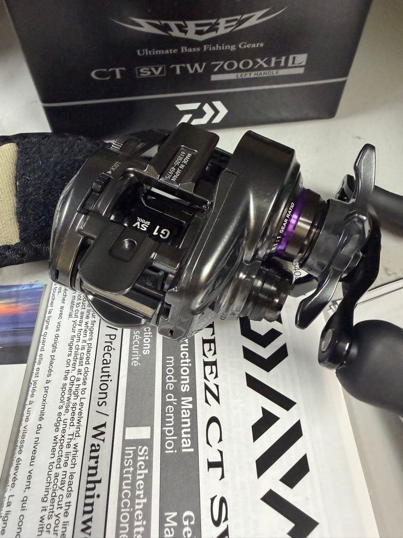 19ダイワ スティーズCT SV TW 700XHL