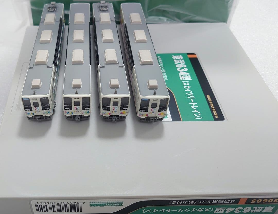 東武 634型 スカイツリートレイン 仕上品美品 2ヵ所TN付 別売幕付 GM