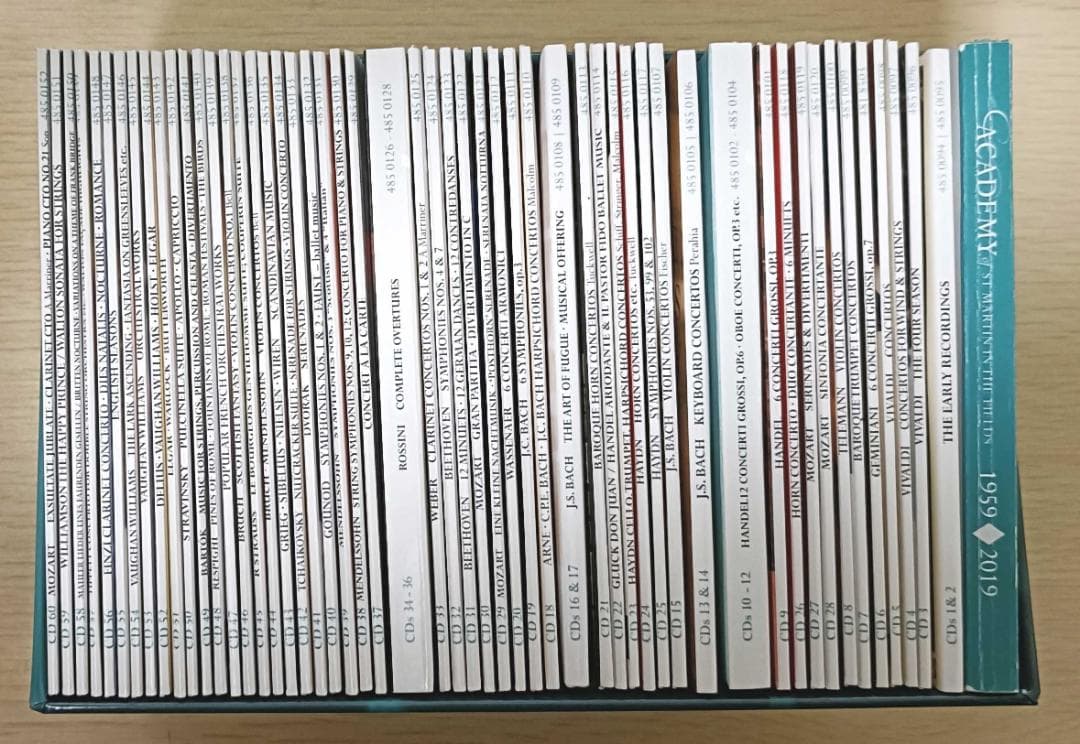 ASMF 60～アカデミー室内管弦楽団 60周年記念ボックス 60枚組【稀少盤】