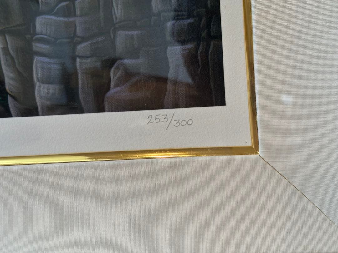 シムシメール　ジクレー版画　エッジオブタイム