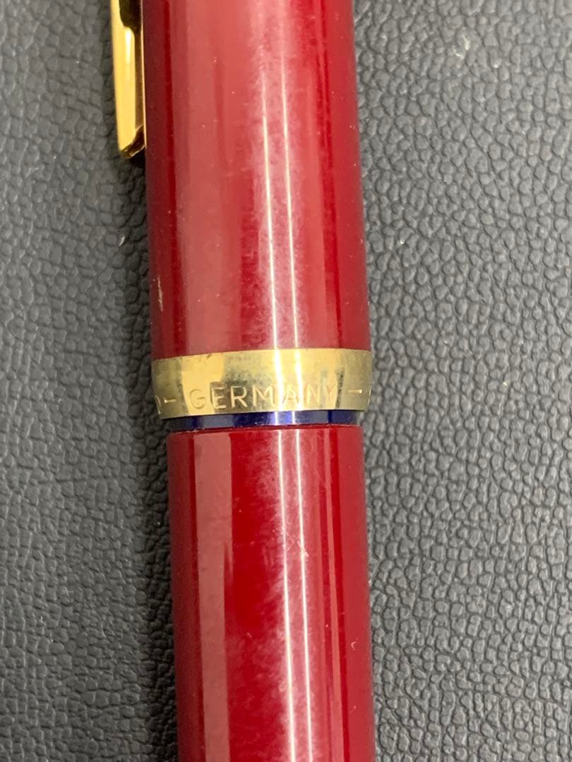 Pelikan 万年筆 赤 樹脂製 ドイツ製