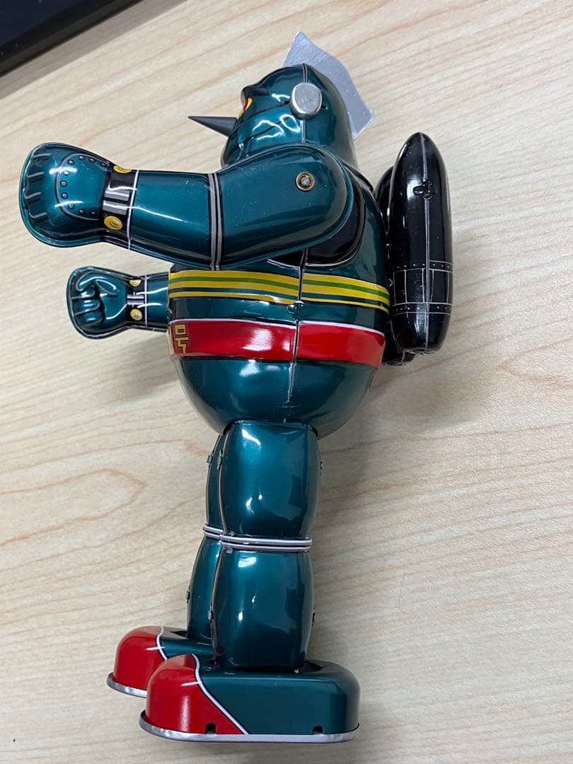 oval様希少！激レア！鉄人28号　ブリキ　おもちゃ　緑　ビリケン商会