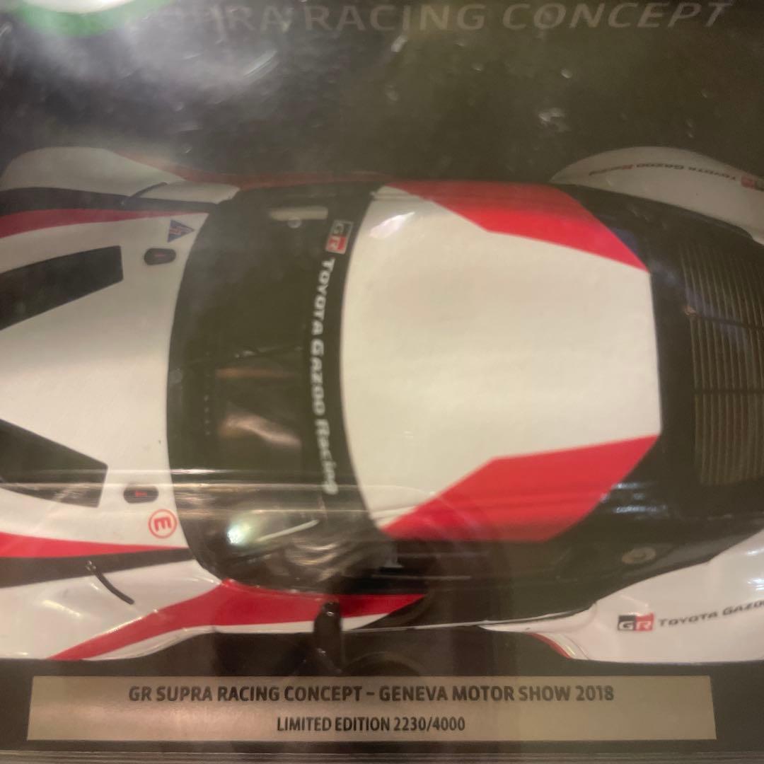 絶版　TOYOTA GR別注　1/43 GR スープラ レーシング コンセプト