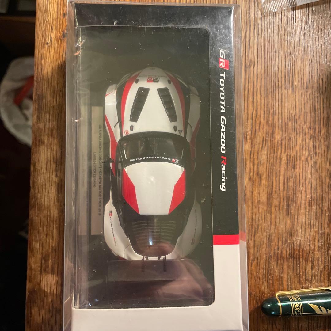 絶版　TOYOTA GR別注　1/43 GR スープラ レーシング コンセプト